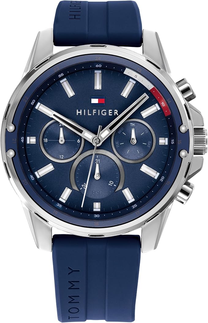 Tommy Hilfiger 1791791 – 45mm Quartz Multifunction Men’s Watch