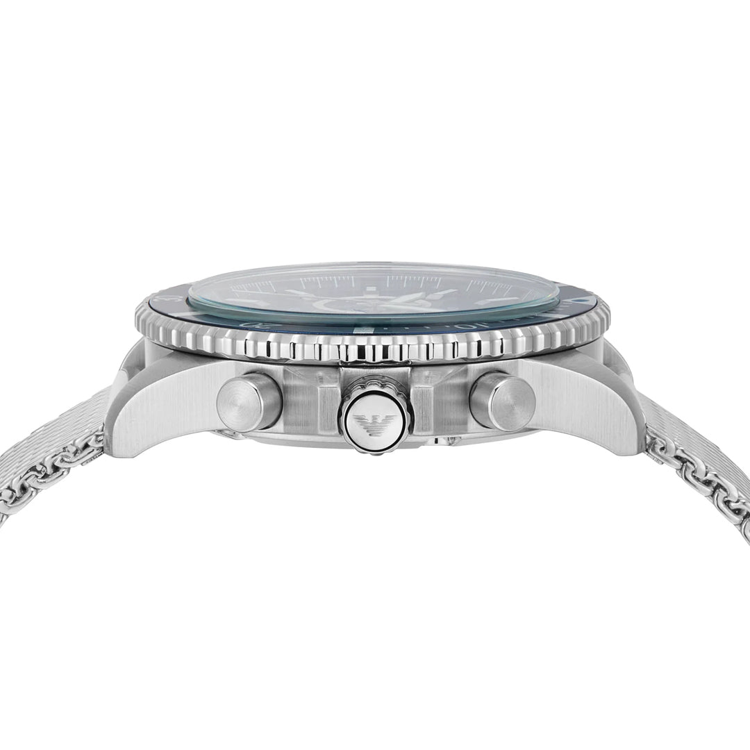 Emporio Armani AR11587 World Explorer Dark Blue 43mm Mens Watch