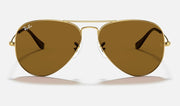 Ray-Ban Aviator Classic in Crystal Brown Lenses and Gold Frames Unisex RB3025 001/33 58