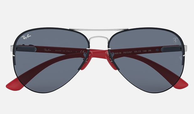 Ray-Ban Scuderia Ferrari Unisex Sunglasses RB3460M F01387 59-13