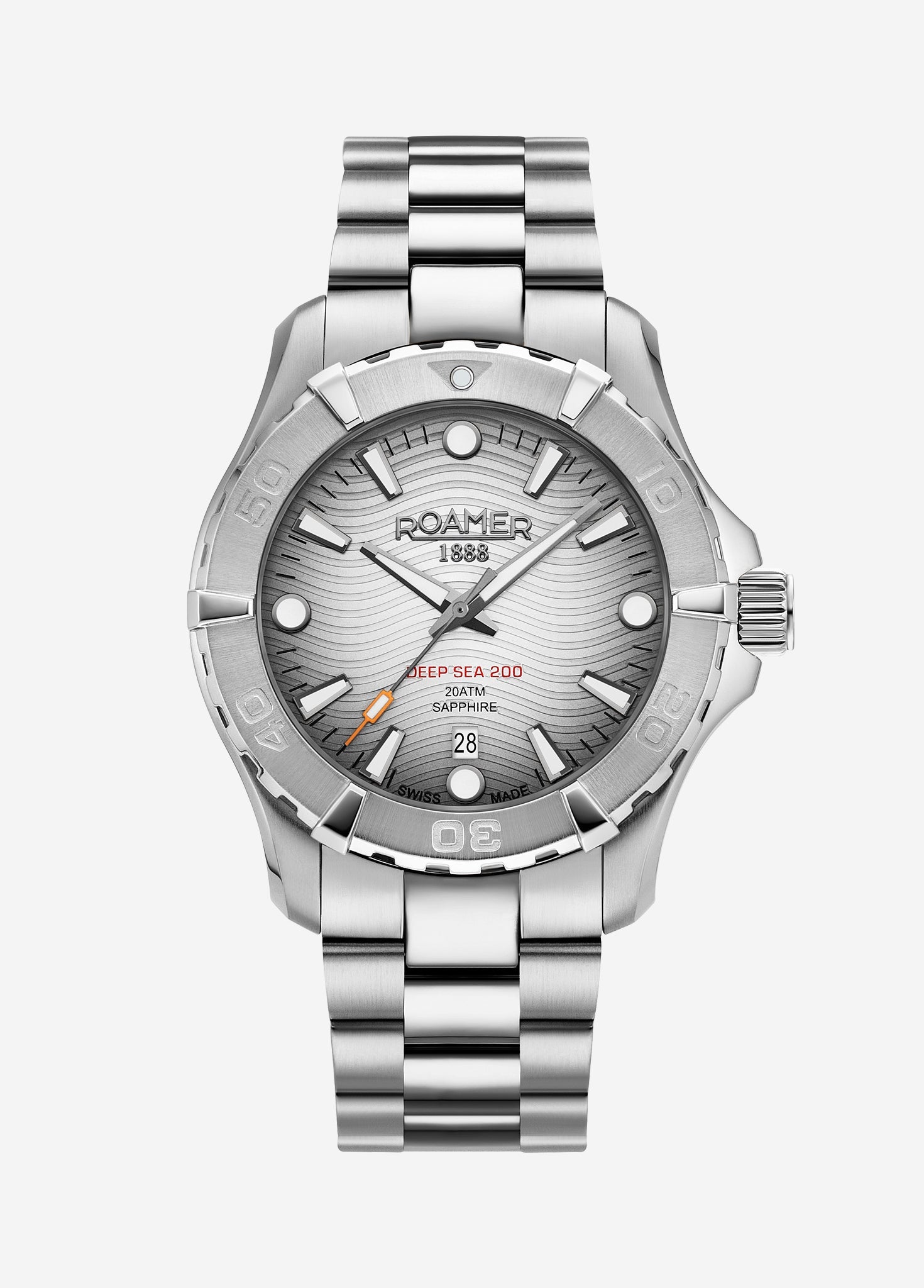 Roamer Deep Sea 200 – Silver Dial Men's Dive Watch