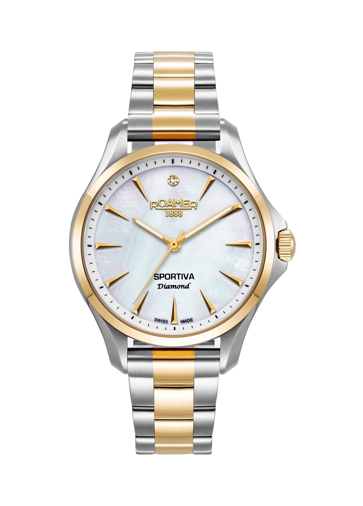 Roamer Sportiva Diamond Ladies 36 mm Quartz Watch