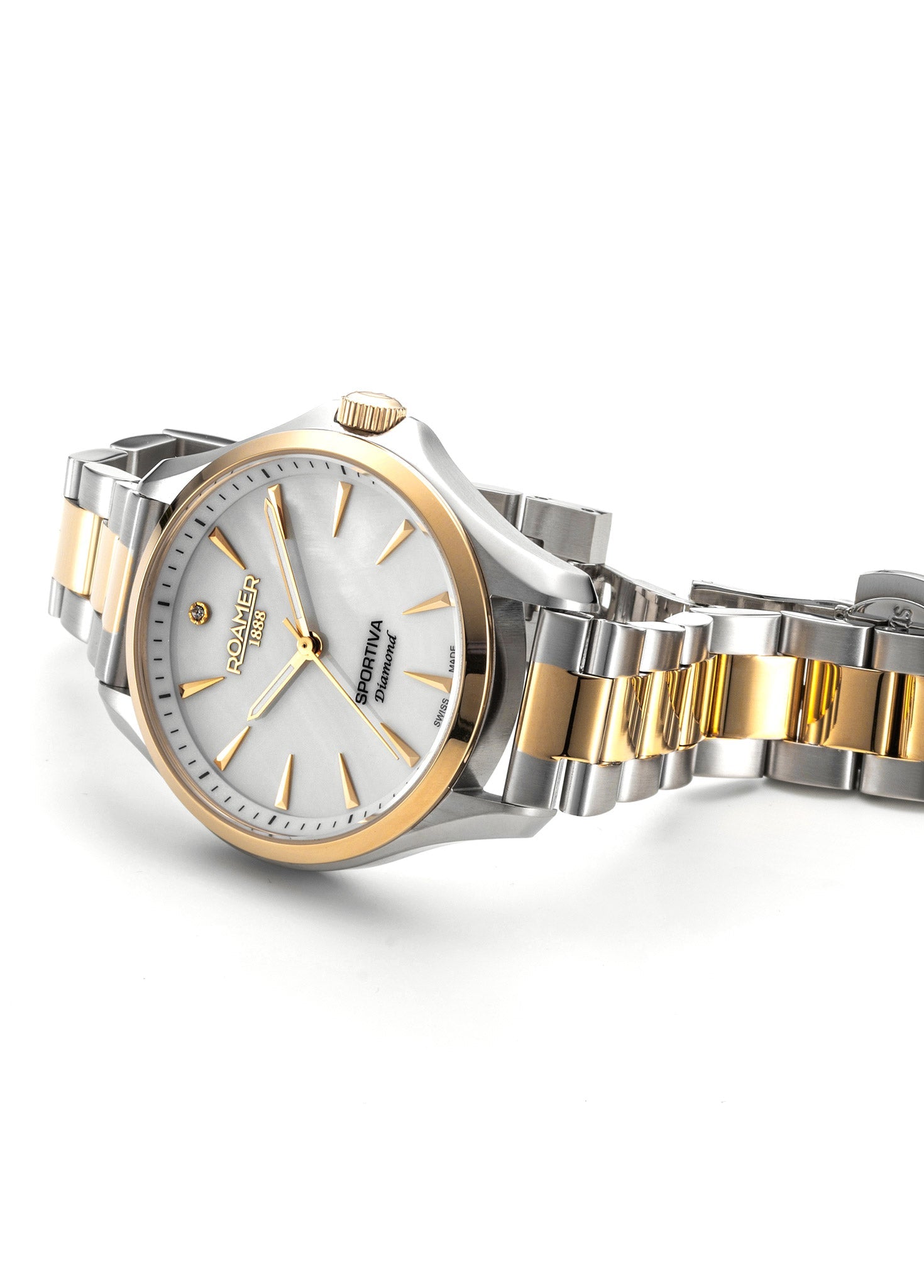 Roamer Sportiva Diamond Ladies 36 mm Quartz Watch