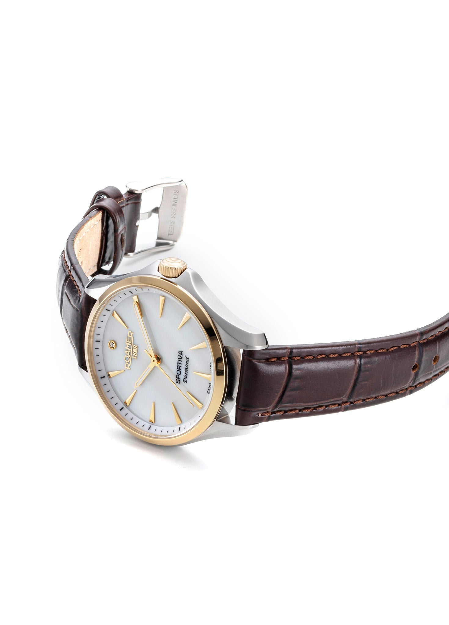 Roamer Sportiva Diamond Ladies 36 mm Quartz Watch