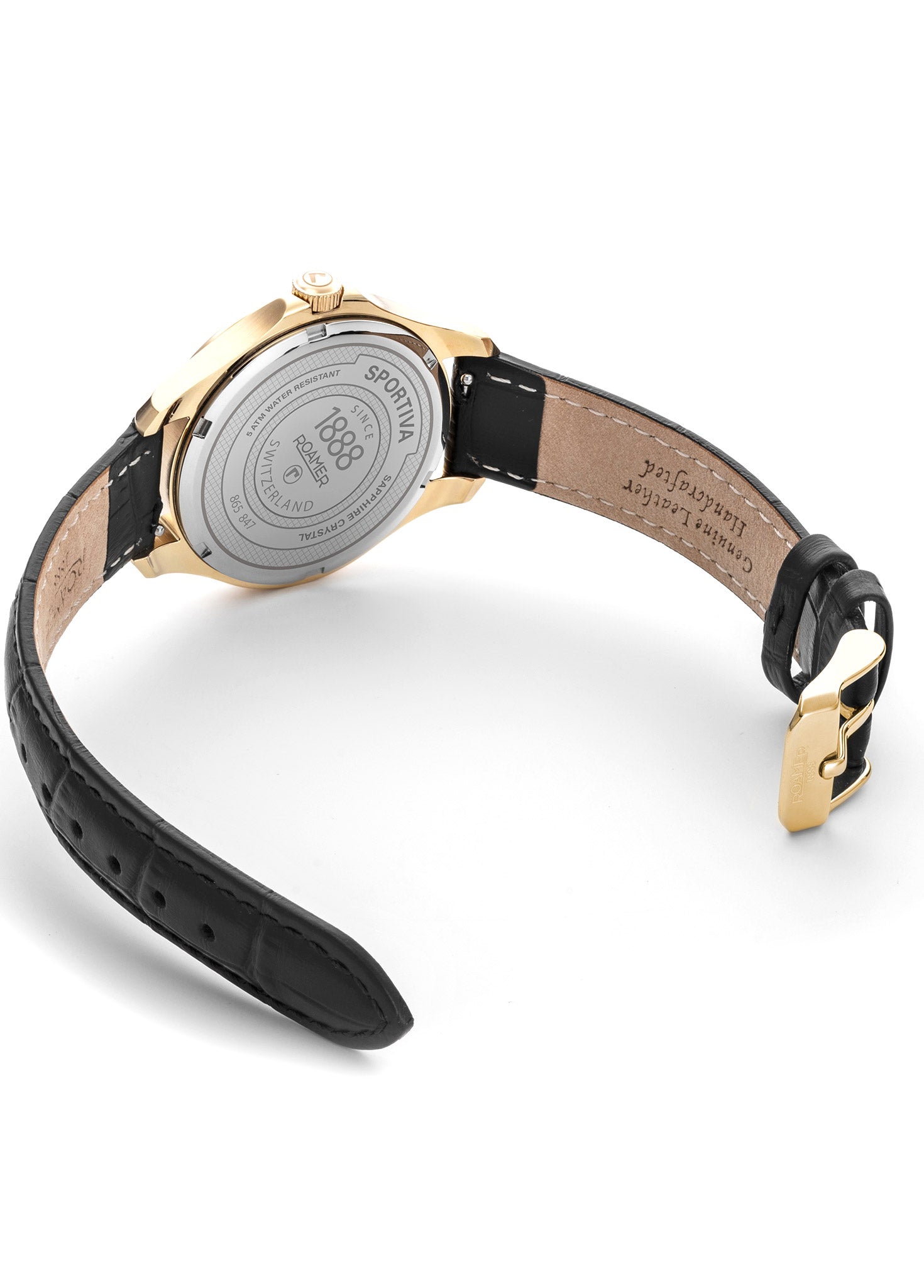 Roamer Sportiva Diamond – 36mm Gold Ladies Watch