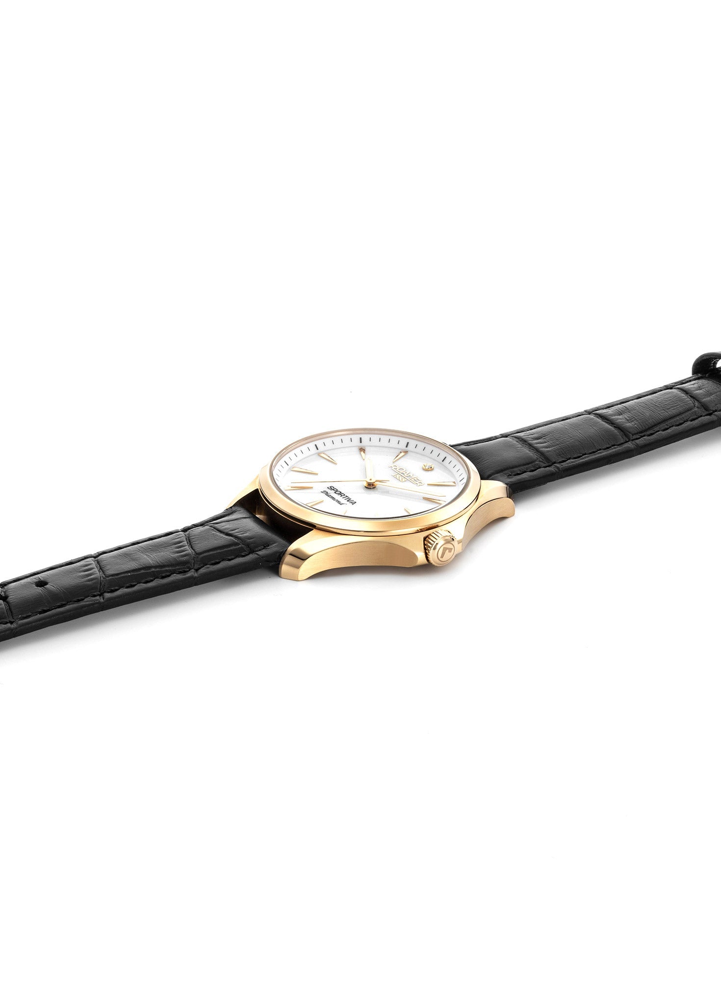 Roamer Sportiva Diamond – 36mm Gold Ladies Watch
