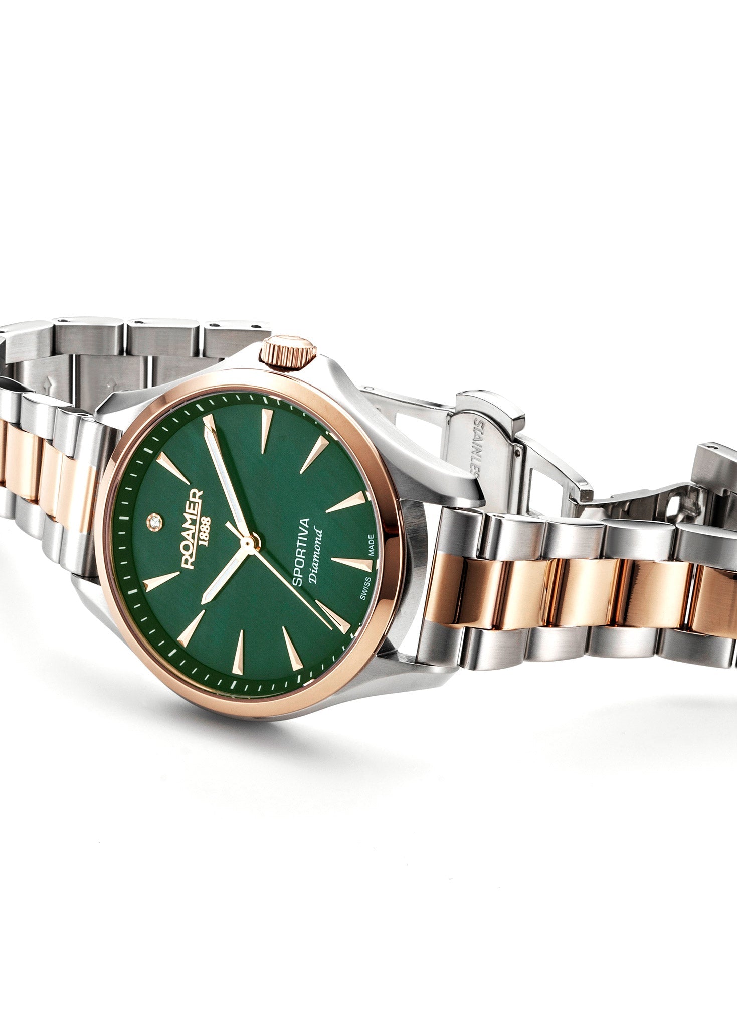 Roamer Sportiva Diamond Ladies 36 mm Quartz Watch