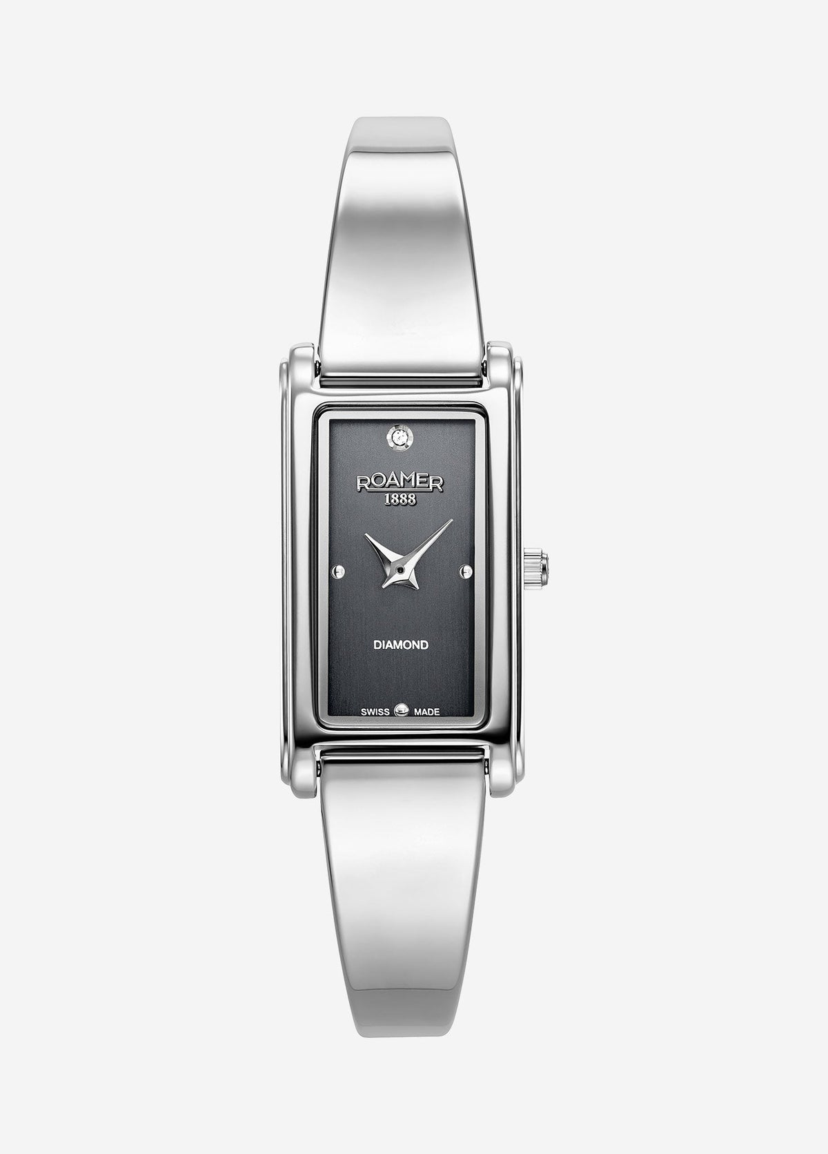Roamer Elegance Diamond – 32mm Women's Watch, Gun Dial
