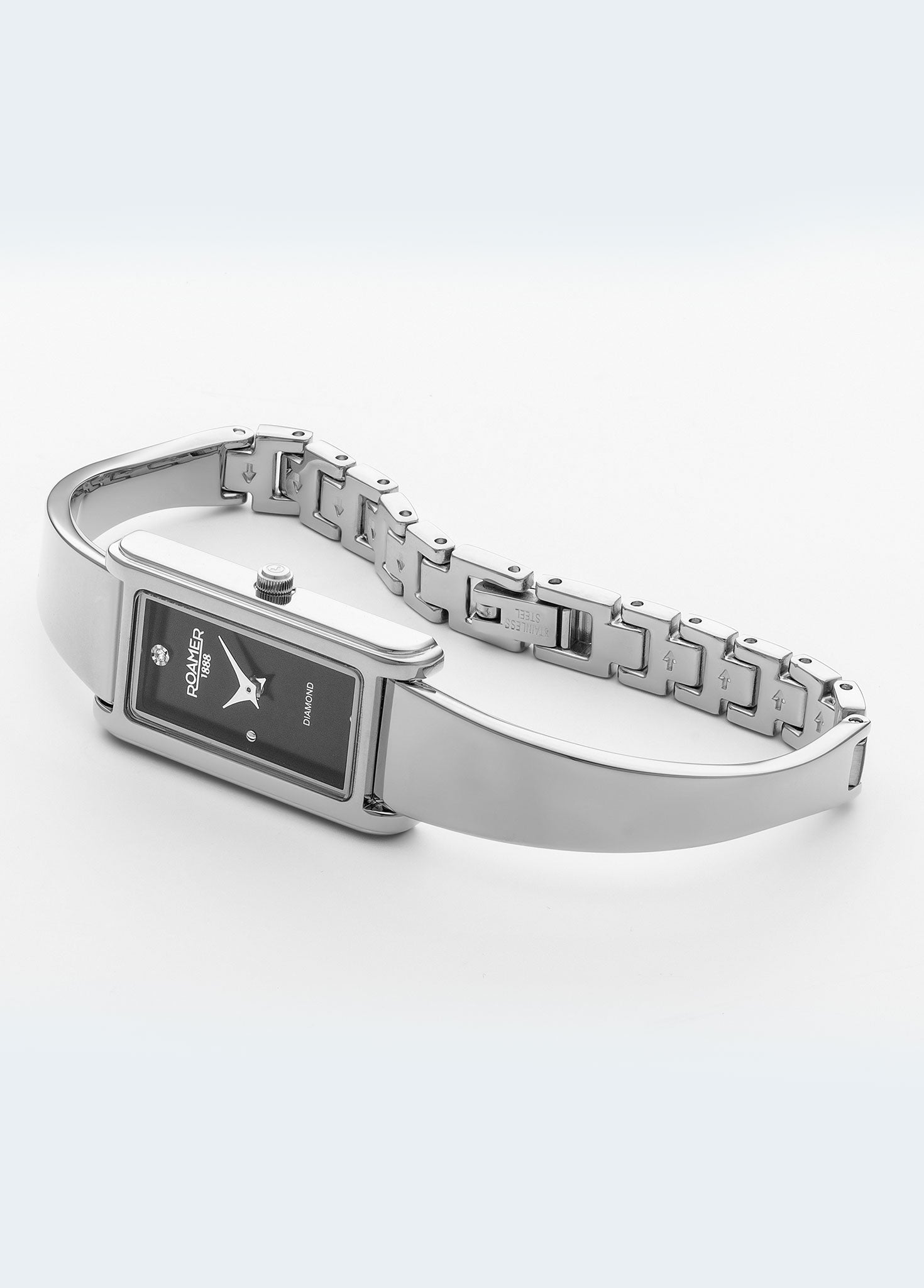 Roamer Elegance Diamond – 32mm Women's Watch, Gun Dial