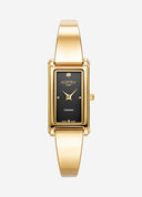 Roamer Elegance Diamond – 32mm Gold Ladies Watch, Black Dial