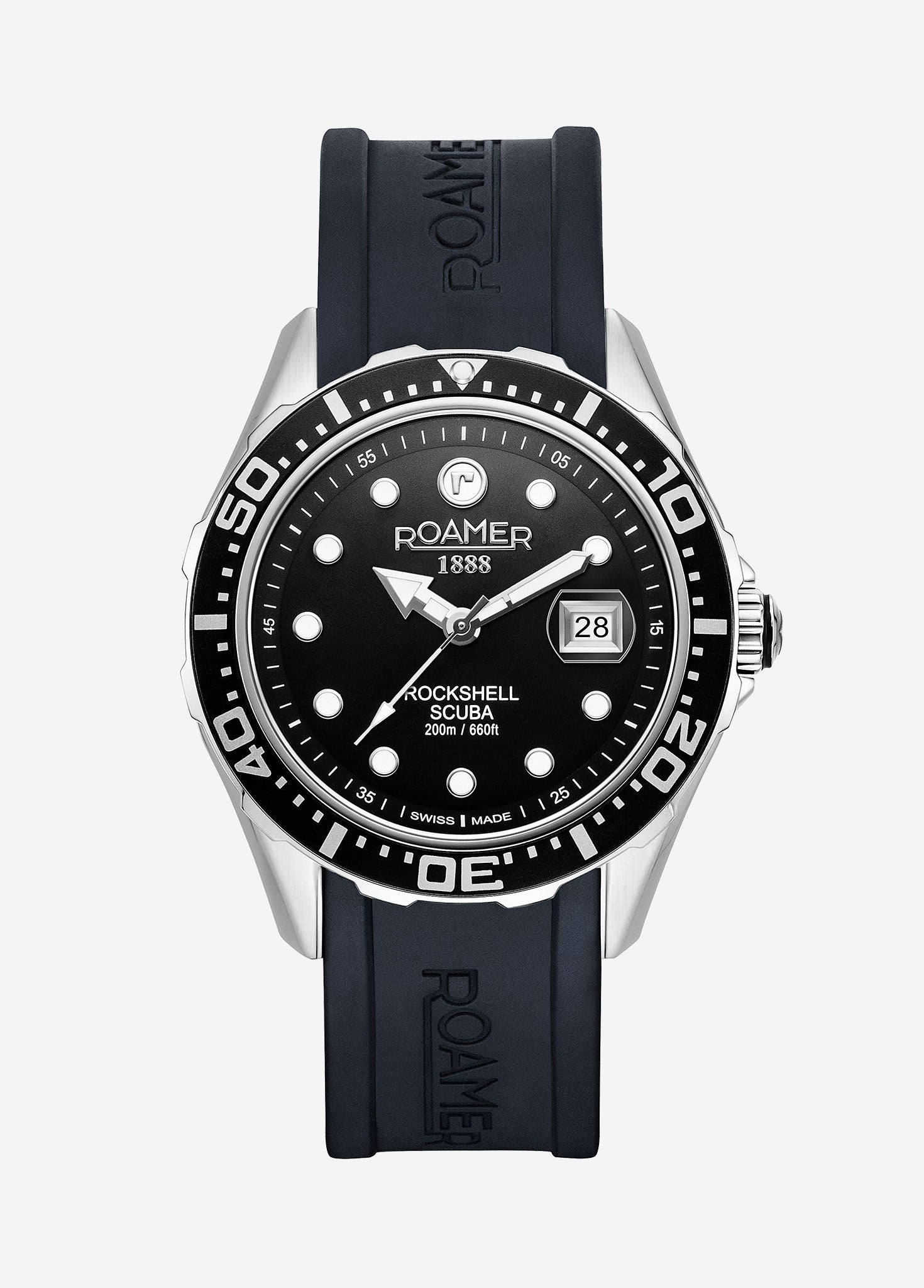 Roamer Rockshell Mark III Men's 45 mm Quartz Watch