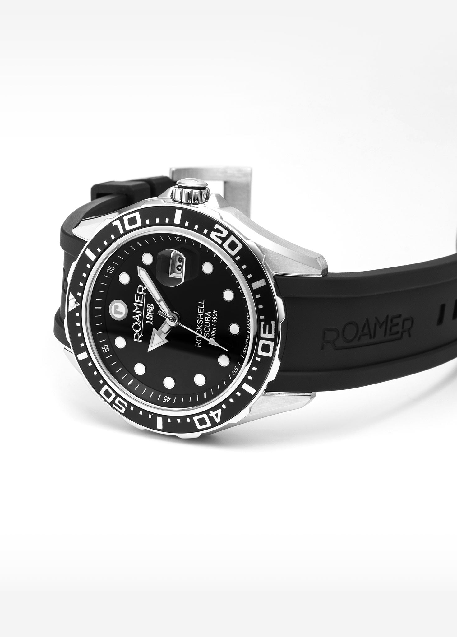 Roamer Rockshell Mark III Men's 45 mm Quartz Watch