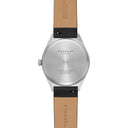 Sternglas Liah 33mm Watch S01-LI10-KL05, Silver Dial, Sapphire Crystal, Black Leather Strap, 5 ATM Water Resistant
