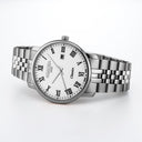 Roamer Classico 40 mm Quartz White Dial Silver Men’s Watch