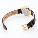 Roamer Classico 30 mm Quartz Grey Dial Brown Leather Ladies Watch