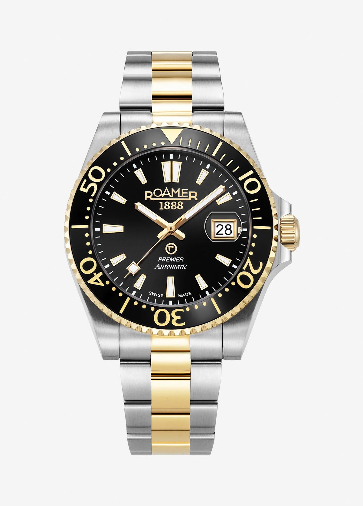 Roamer Premier – Swiss Automatic Watch, 200M Water Resistant