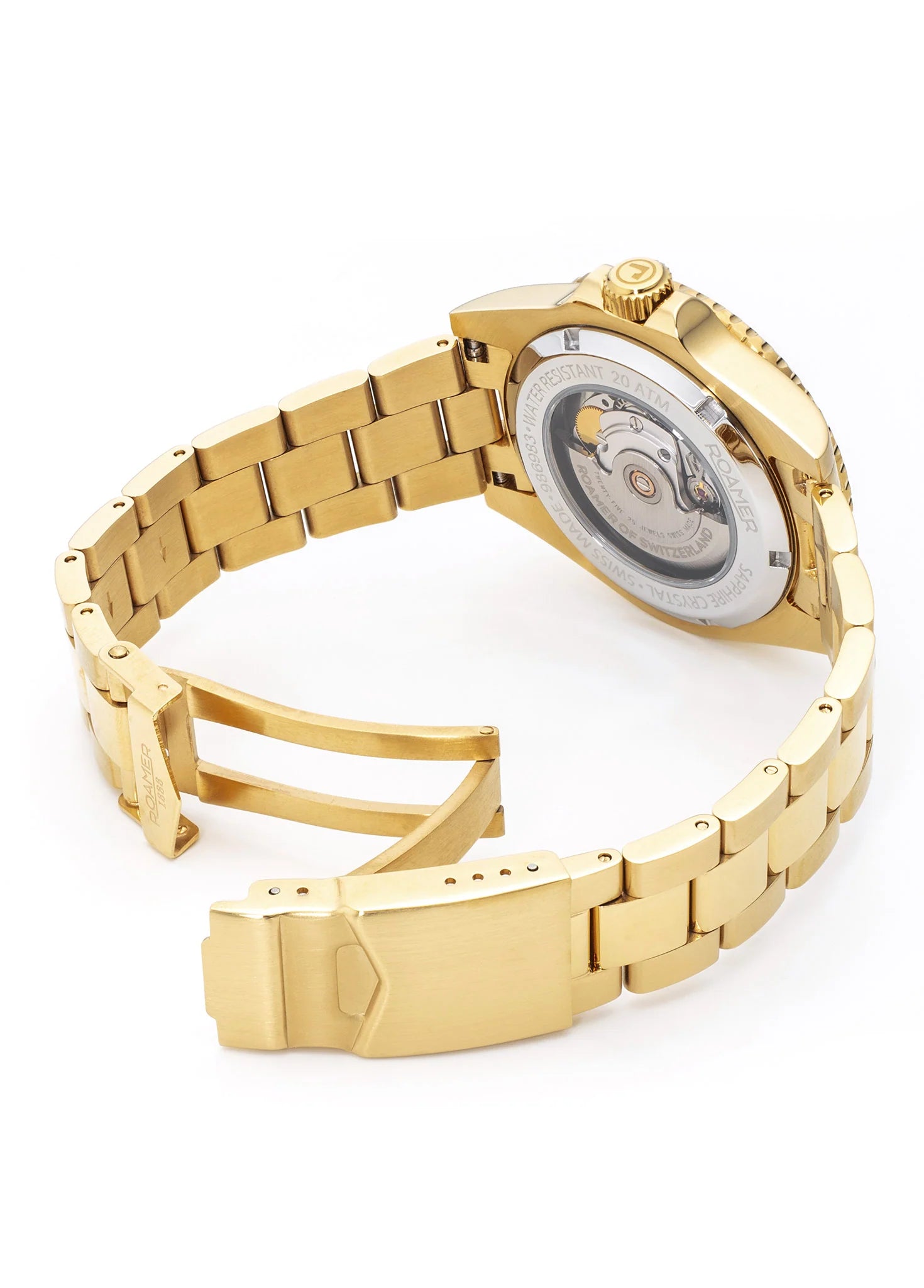 Roamer Premier – Gold Stainless Steel Automatic Watch