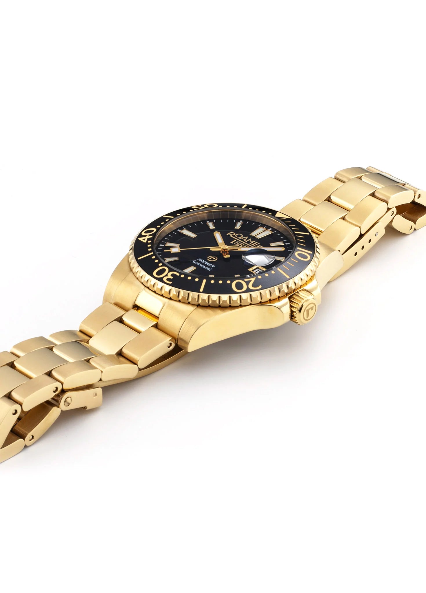 Roamer Premier – Gold Stainless Steel Automatic Watch