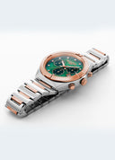 Roamer Eos Chronograph 38mm Ladies Watch – Swiss Made, Green MOP Dial, Sapphire Glass, 100M Water Resistance