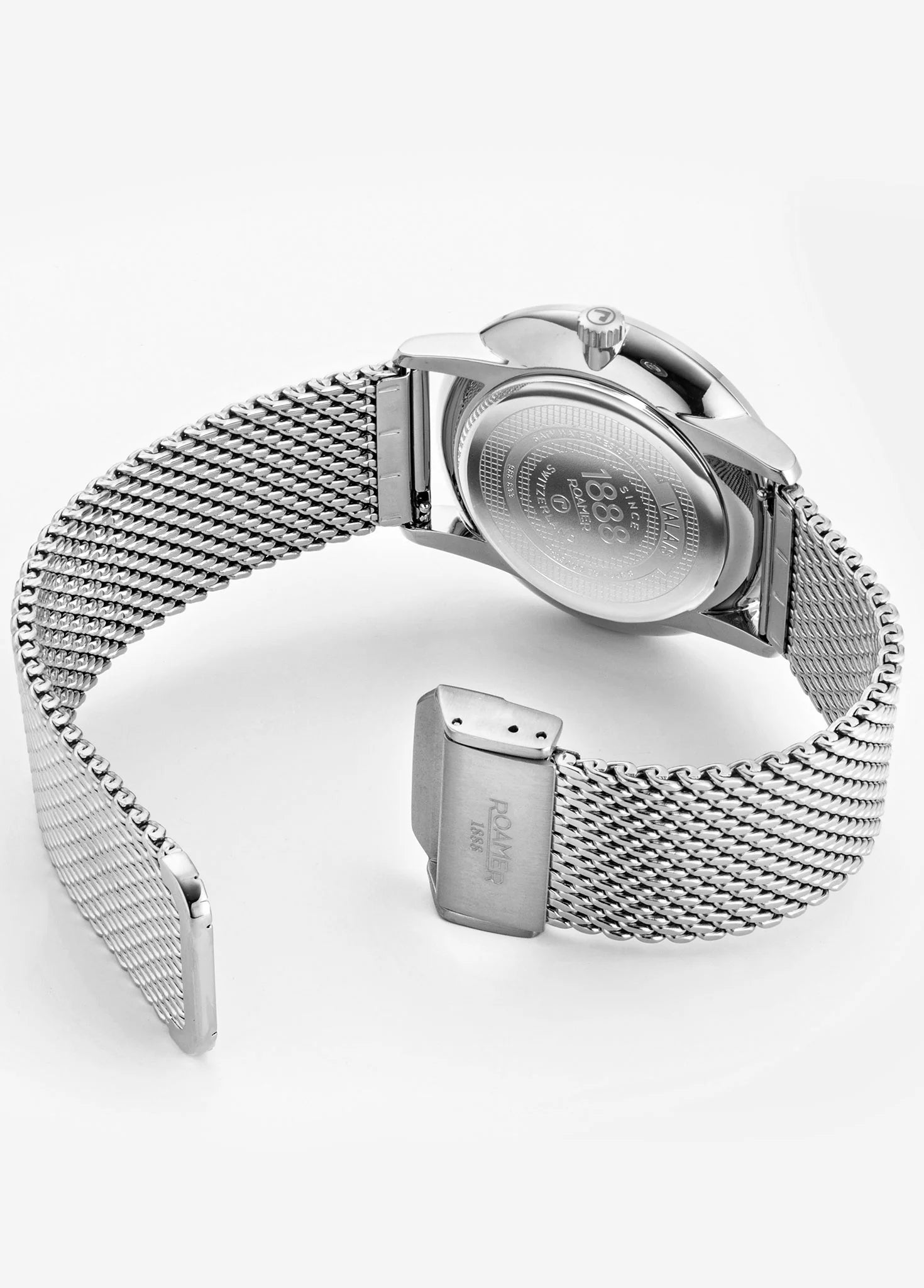 Roamer Valais – Swiss Made Watch, Crocodile Leather, 50M