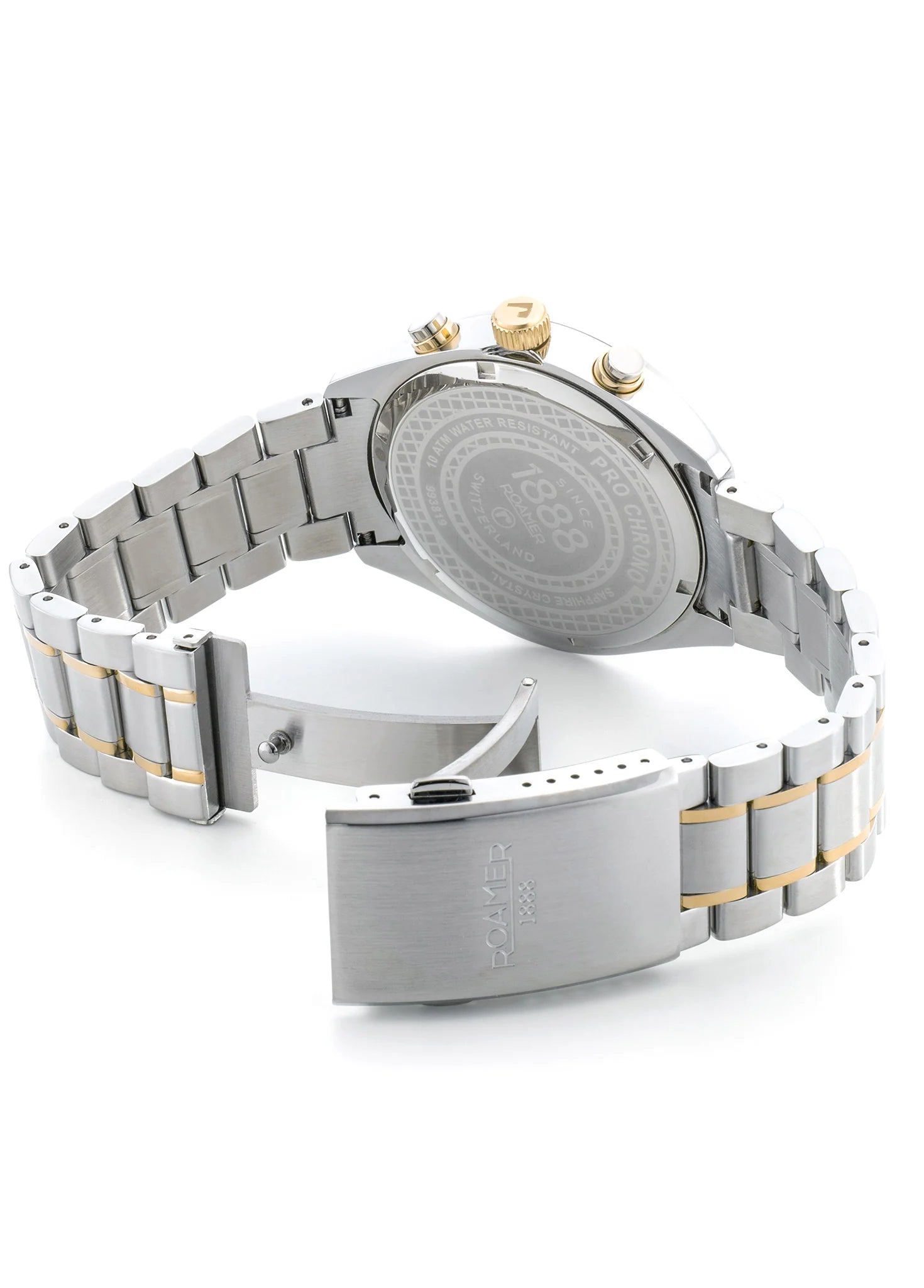 Roamer Pro Chrono – 43.5mm Men's Chronograph, Green Dial