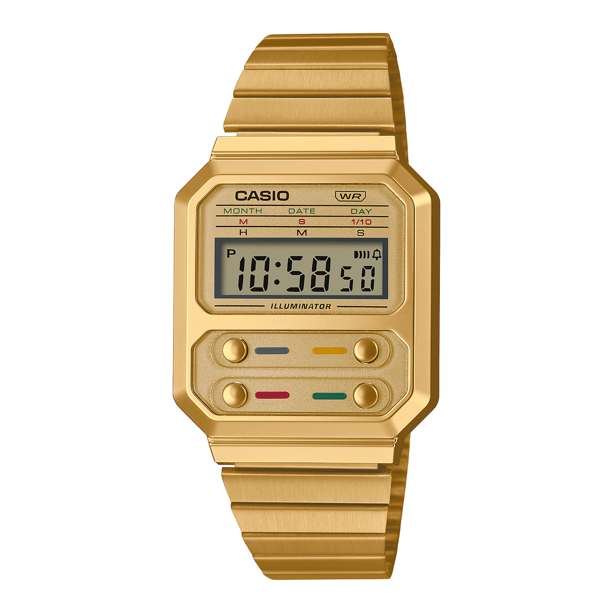Casio A100WEG-9A 40.7mm Digital Quartz Unisex Watch
