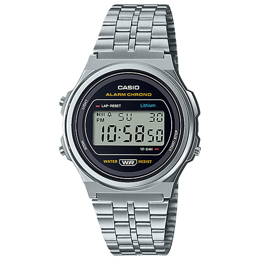 Casio Vintage A171WE-1 38.8mm Digital Quartz Unisex Watch