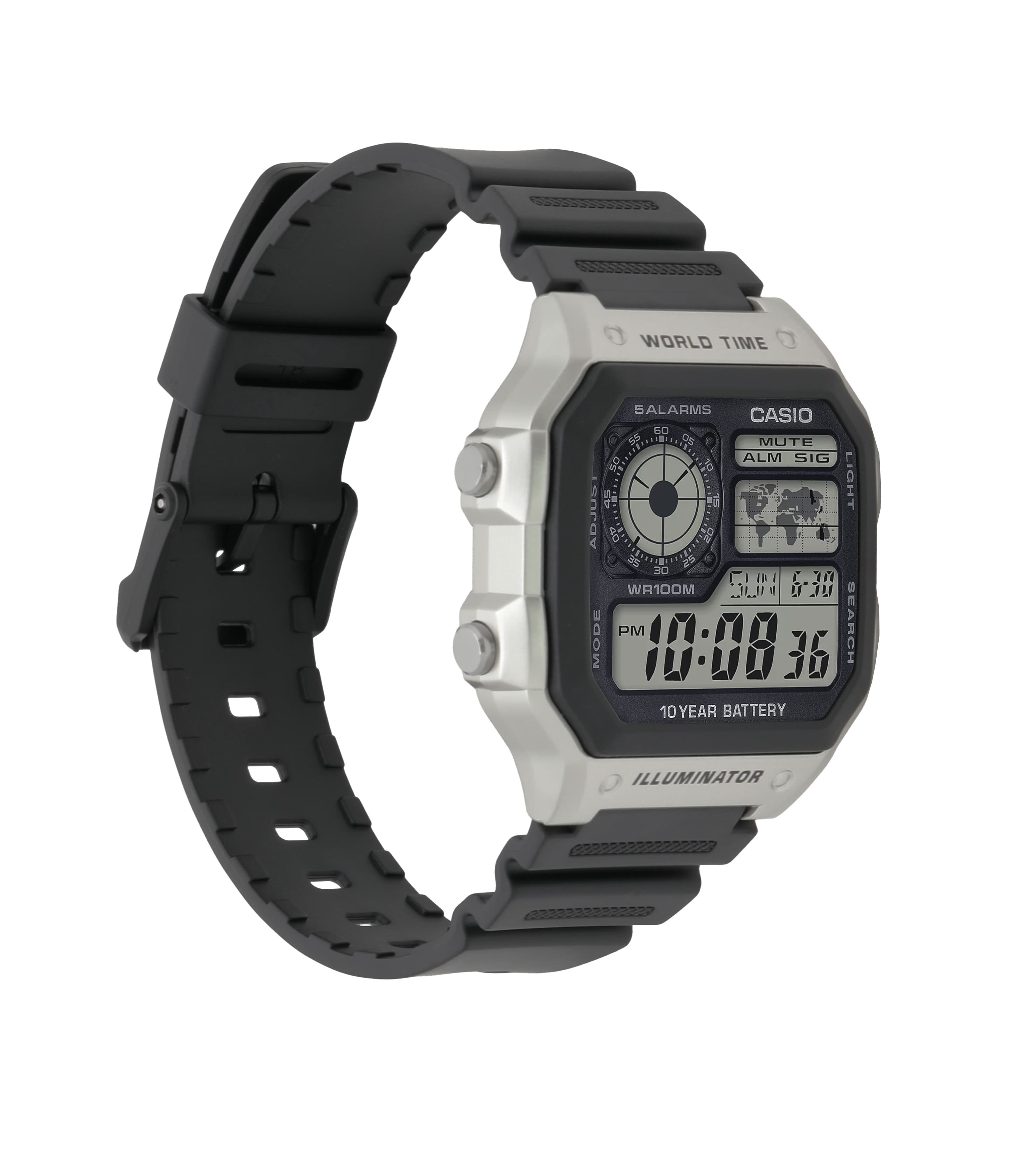 Casio AE-1200WH-1AV 45mm Digital Quartz Men’s Watch