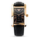 Emporio Armani AR0168 Classic Black Dial 35mm Mens Watch