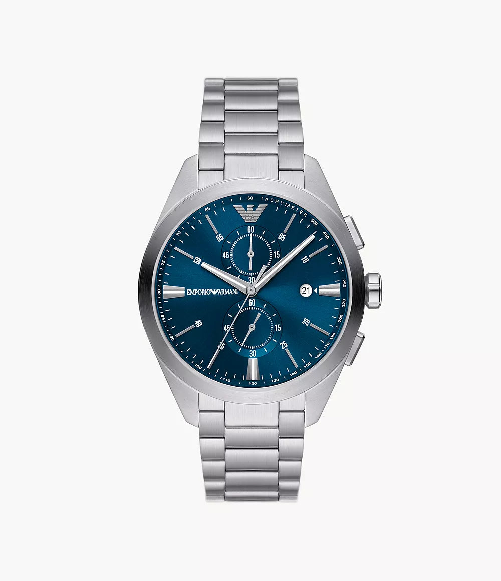 Emporio Armani AR11541 Chronograph 43mm Quartz Blue Dial Men’s Watch