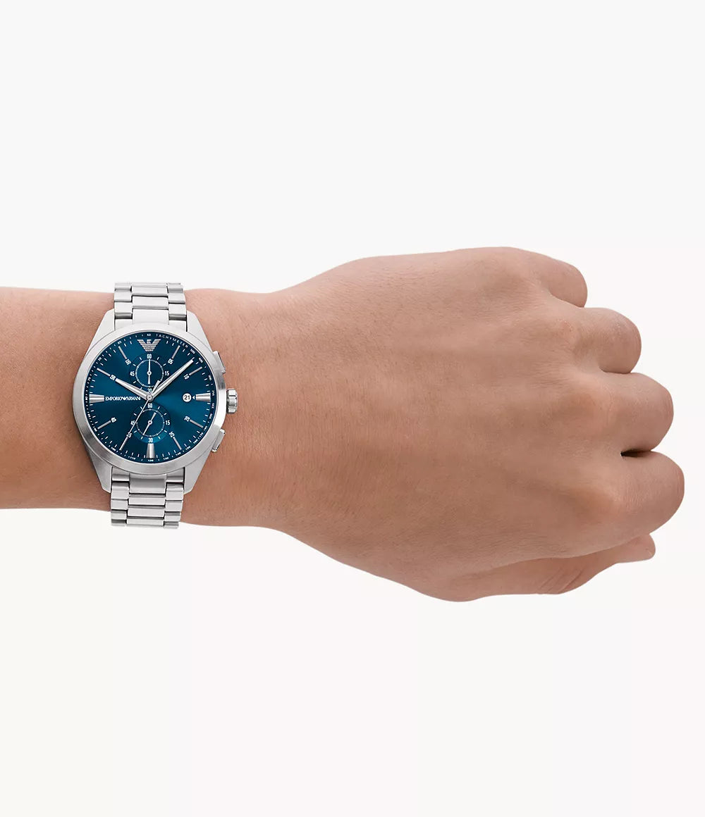 Emporio Armani AR11541 Chronograph 43mm Quartz Blue Dial Men’s Watch