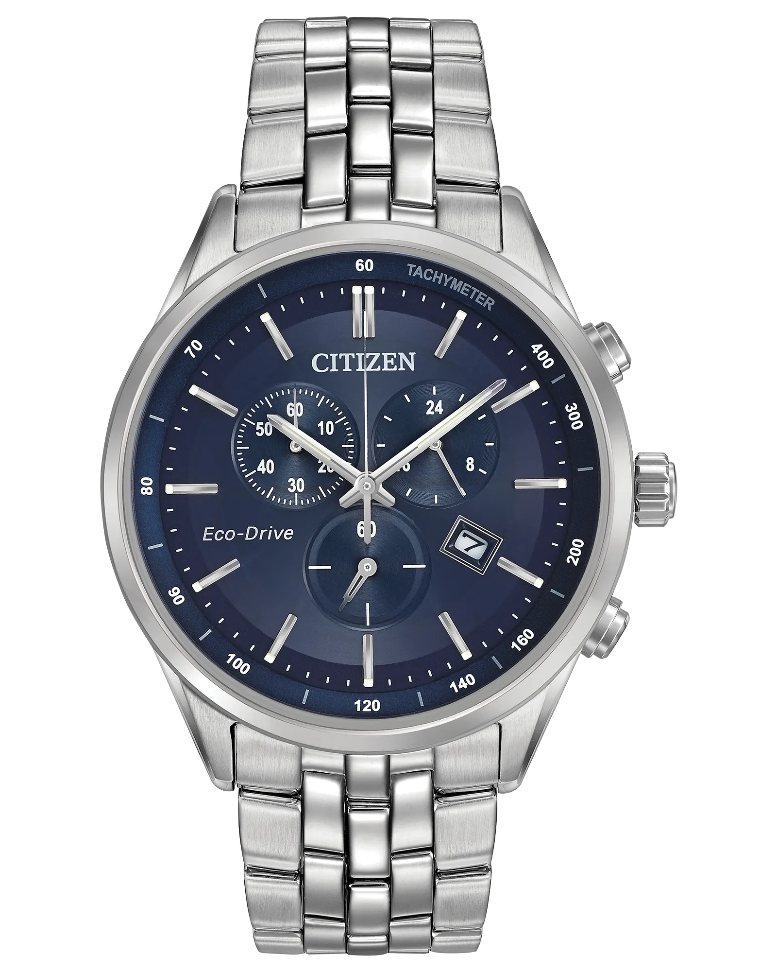 Citizen Corso 42mm Eco-Drive Blue Dial Men's Watch AT2141-52L
