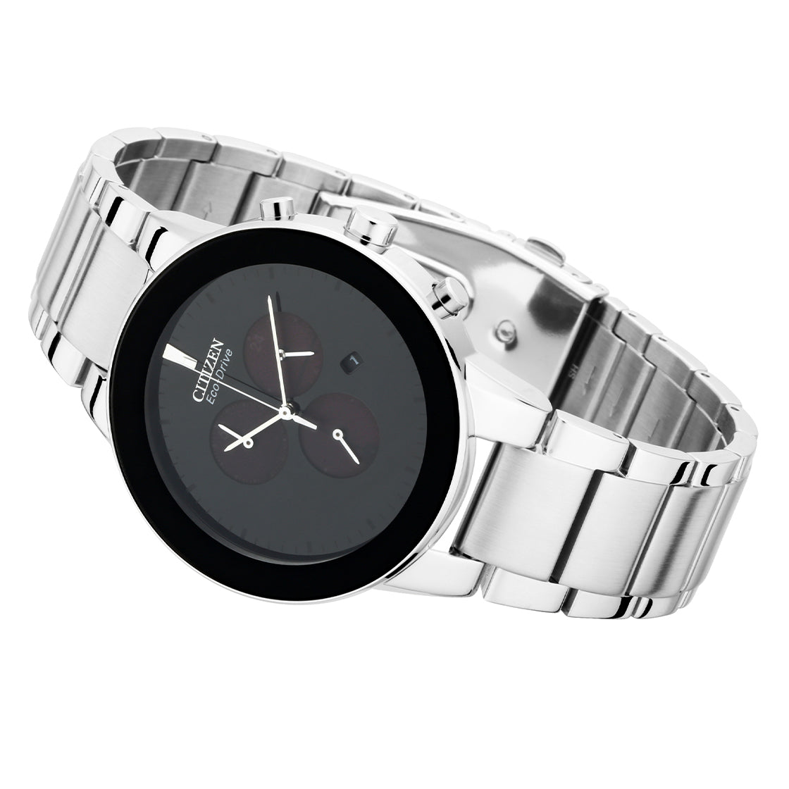 Citizen Axiom Eco-Drive Chronograph Men's 43 mm Solar Watch AT2240-51E