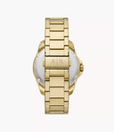 Armani Exchange AX1951 Quartz 44 mm Green Dial Gold-Tone Men’s Watch