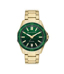 Armani Exchange AX1951 Quartz 44 mm Green Dial Gold-Tone Men’s Watch