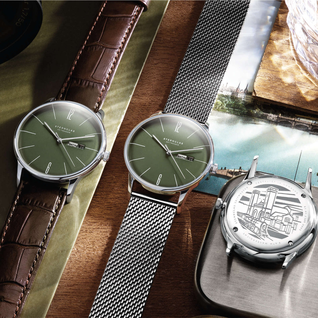 Sternglas Berlin Men's 38 mm Quartz Watch