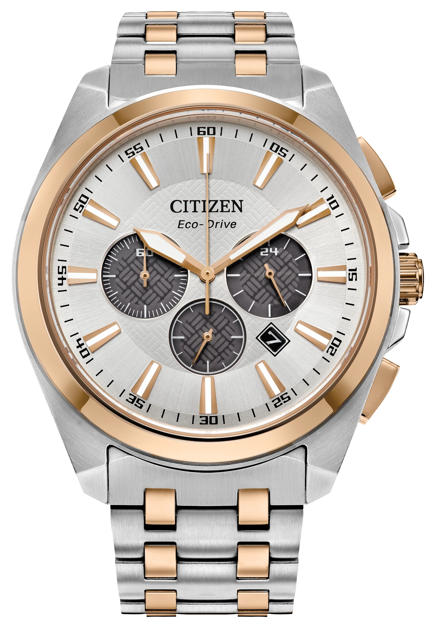 Citizen Peyten 41mm Eco-Drive Silver Dial Men's Watch CA4516-59A