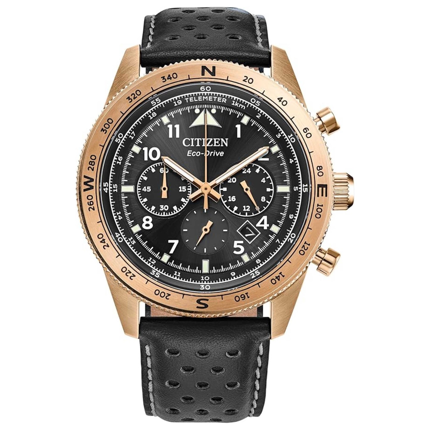 Citizen Weekender 43mm Quartz Chronograph Men’s Watch – CA4553-01E