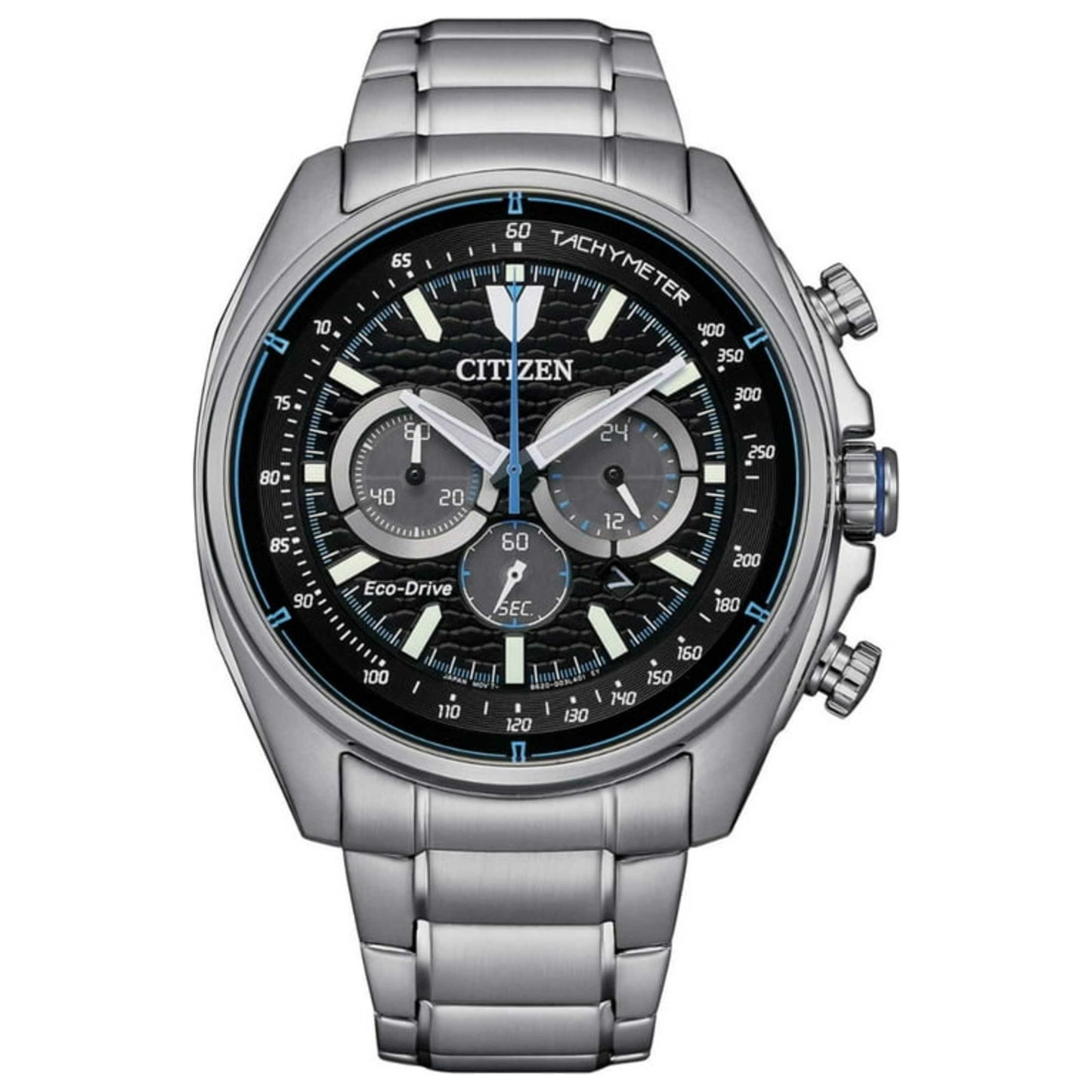Citizen Classic 44mm Solar-Powered Eco-Drive Men’s Watch – CA4560-81E