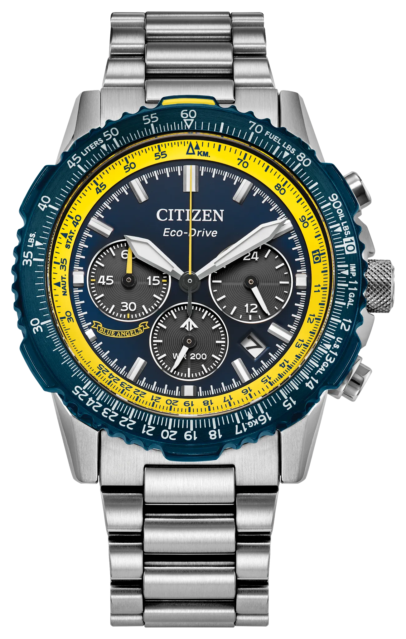 Citizen Promaster Navihawk 40mm Eco-Drive Blue Dial Men's Watch CA4667-53L