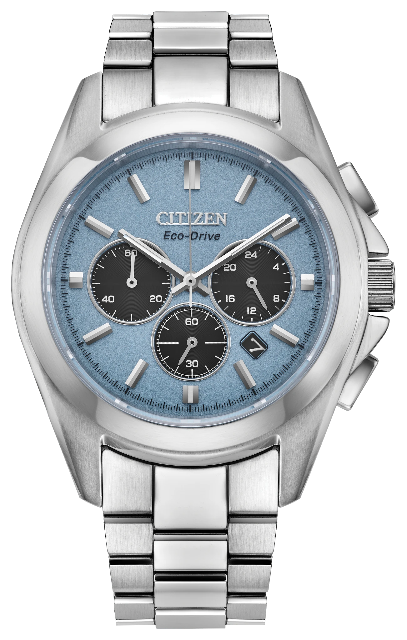 Citizen Sport Luxury 40.5mm Eco-Drive Blue Dial Men's Watch CA4680-55L