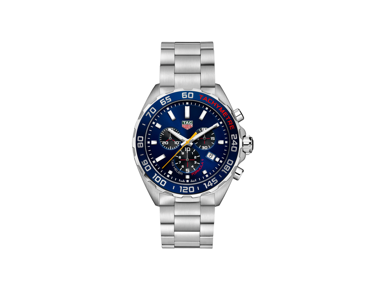 Tag Heuer Formula 1 Chronograph X Red Bull Racing 43 mm Men's Battery Watch CAZ101AB.BA0842
