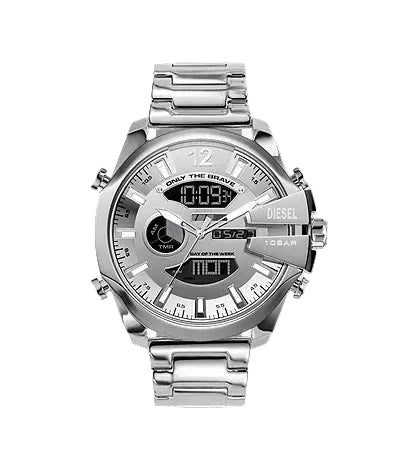 Diesel Mega Chief DZ4648 Digital 51 mm Negative Display Men’s Watch