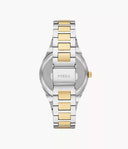 Fossil Scarlette ES5259 Quartz 38 mm Two-Tone Silver Dial Ladies Watch