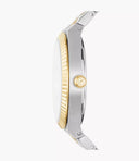 Fossil Scarlette ES5259 Quartz 38 mm Two-Tone Silver Dial Ladies Watch