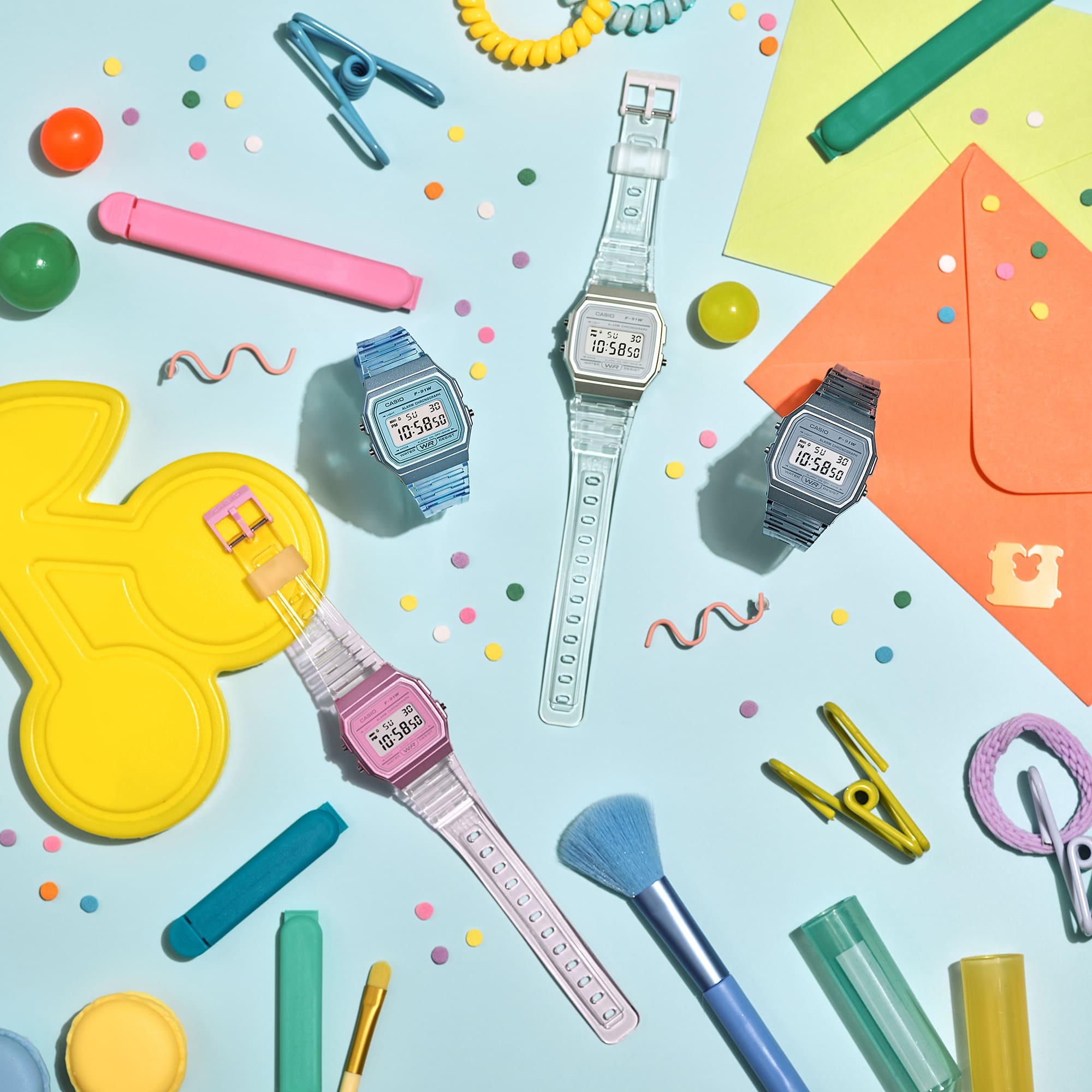 Casio F91WS-7 38.2mm Digital Quartz Unisex Watch