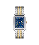 Fossil Carraway FS6010 Quartz 42 mm Blue Dial Two-Tone Men’s Watch
