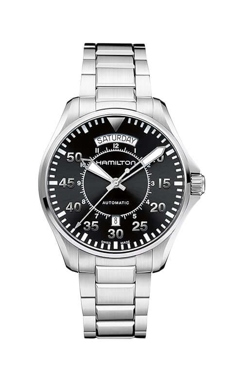 Hamilton Khaki Aviation Pilot Day Date Watch H64615135