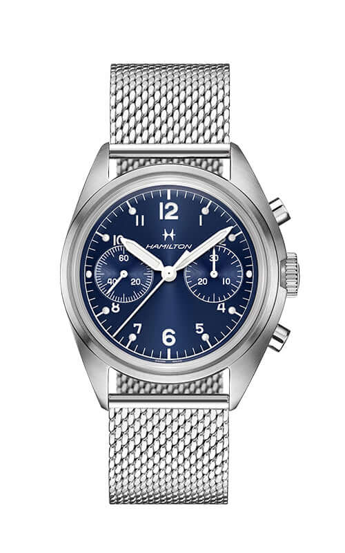 Hamilton Khaki Aviation Pilot Pioneer Chrono Mechanical Watch H76409140