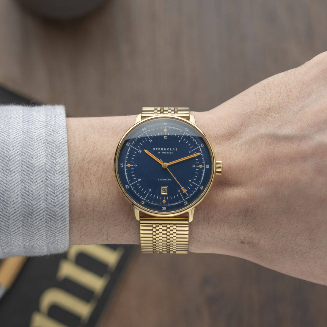 Sternglas Hamburg Ed. Marine Men's 42 mm Automatic Watch